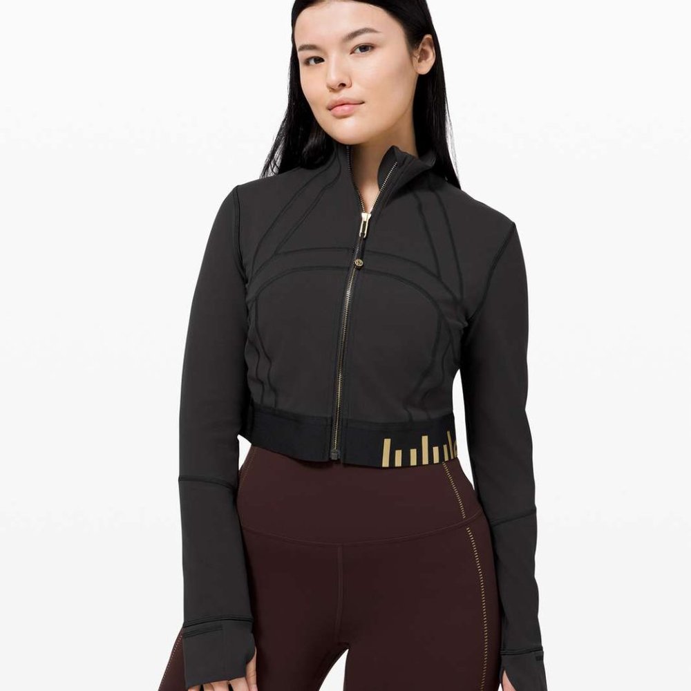 Lululemon Define Jacket Cropped *Gold - Picture 3 of 6